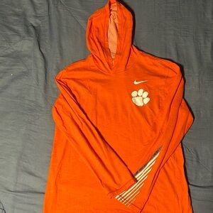 Clemson Nike Hooded Shirt